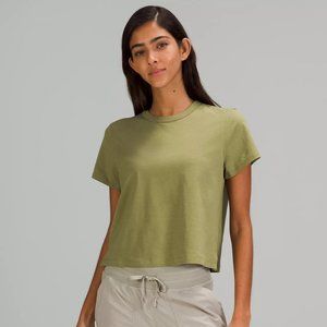Classic-Fit Cotton-Blend T-Shirt (Bronze Green)